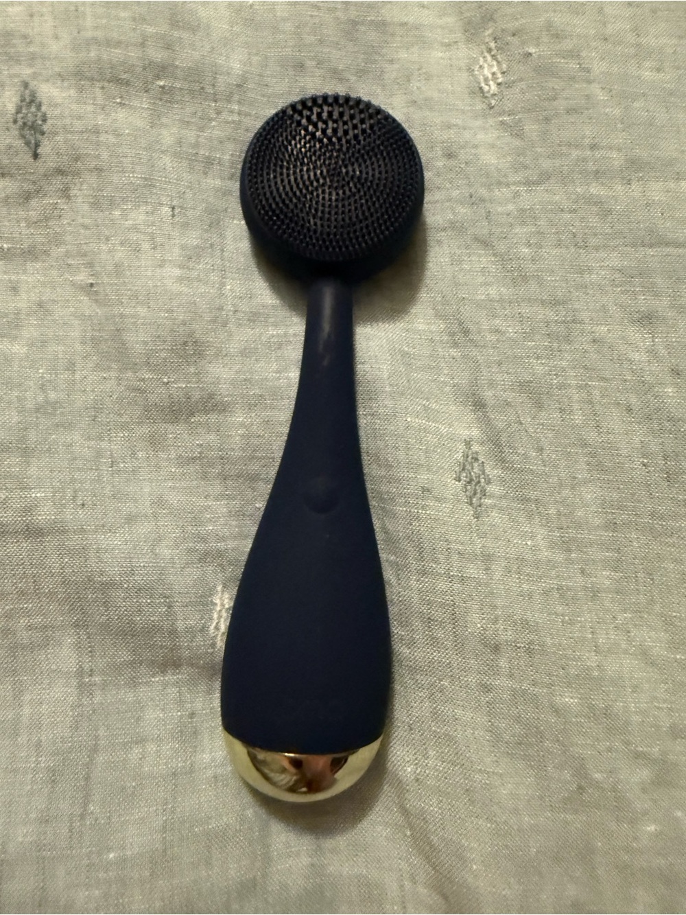 PMD Facial Cleansing Brush – Navy Silicone Sonic Face Brush